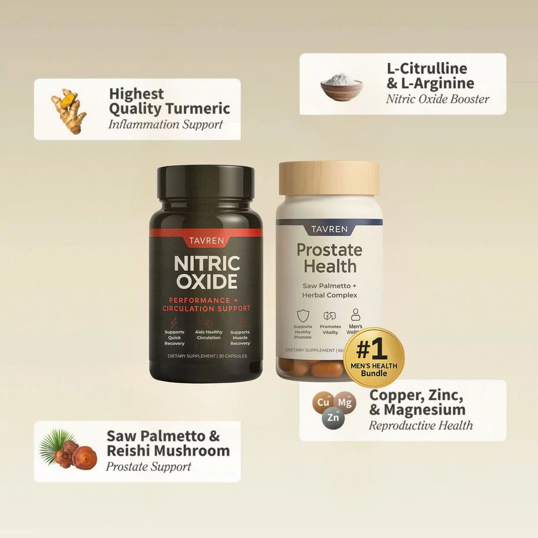 Tavren® Pacote de Saúde Masculina Ultimate